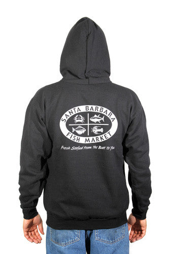 Trader Joe’s Santa Barbara Full-zip Black hotsell Hoodie Rare Limited Great Condition L